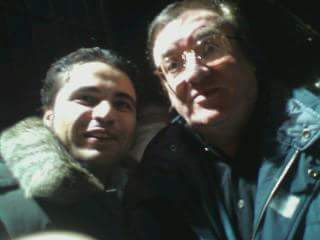 Michele Valecce con Leone di Lernia